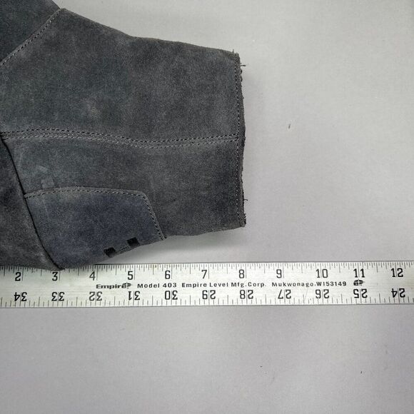 Toms‎ Women's Size 9 Gray Suede Leather Wedge Ankel Boots - Picture 14 of 14